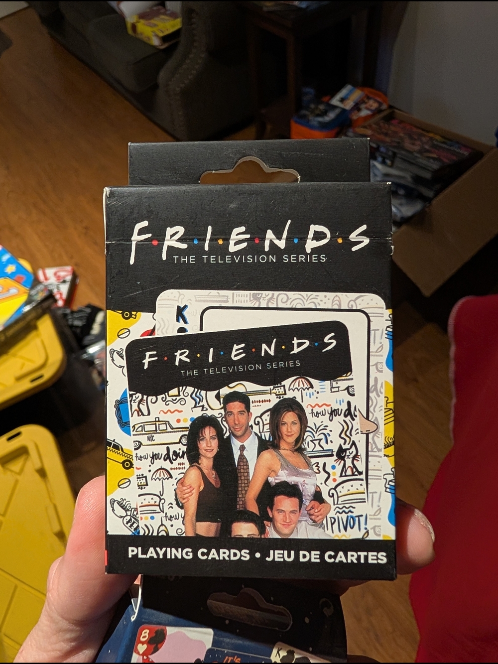 FRIENDS TV Series Playing Cards - Black Box with Cast Artwork
